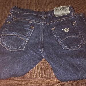 Little boys Armani jeans size 4